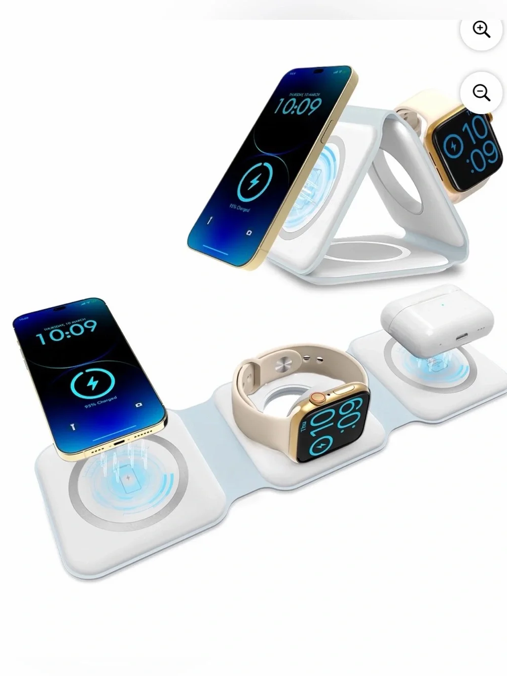 📱Bluestone 3-in-1 Magnetic Wireless Charger Stand📱 🆕